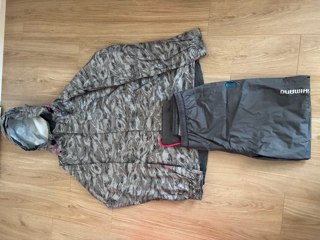 Shimano 迷彩柄 フィッシングウェア