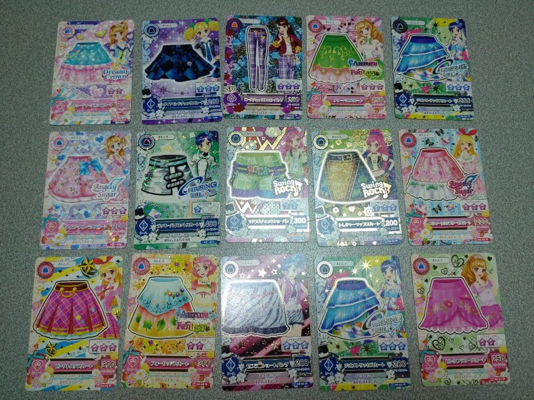 アイカツ　カード　まとめ　確認用