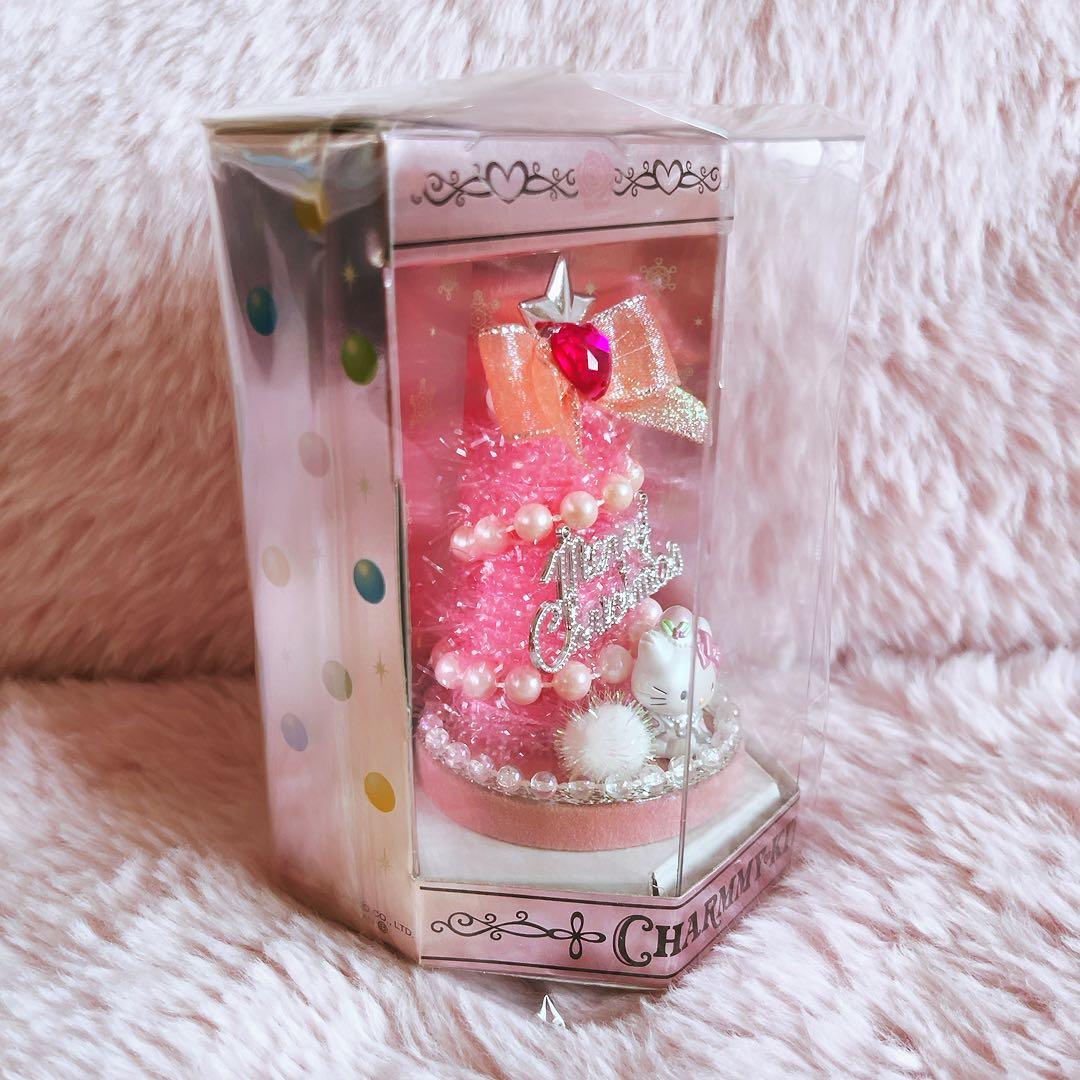 希少レア　チャーミーキティ　ミニ　クリスマスツリー　オブジェ　2005 サンリオ