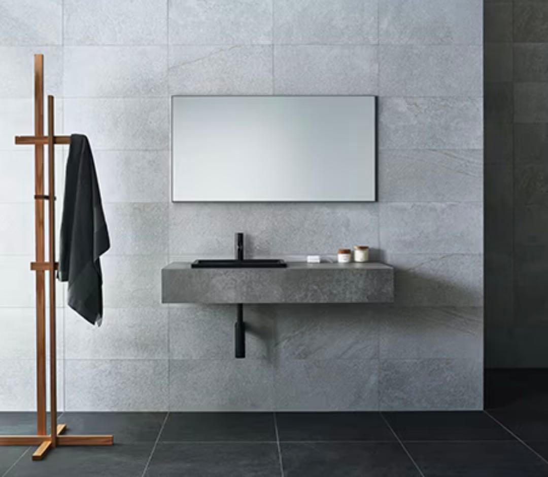 モルタナ洗面 間口900 ミラタップ(旧サンワカンパニー) ミラー付き ボウル無