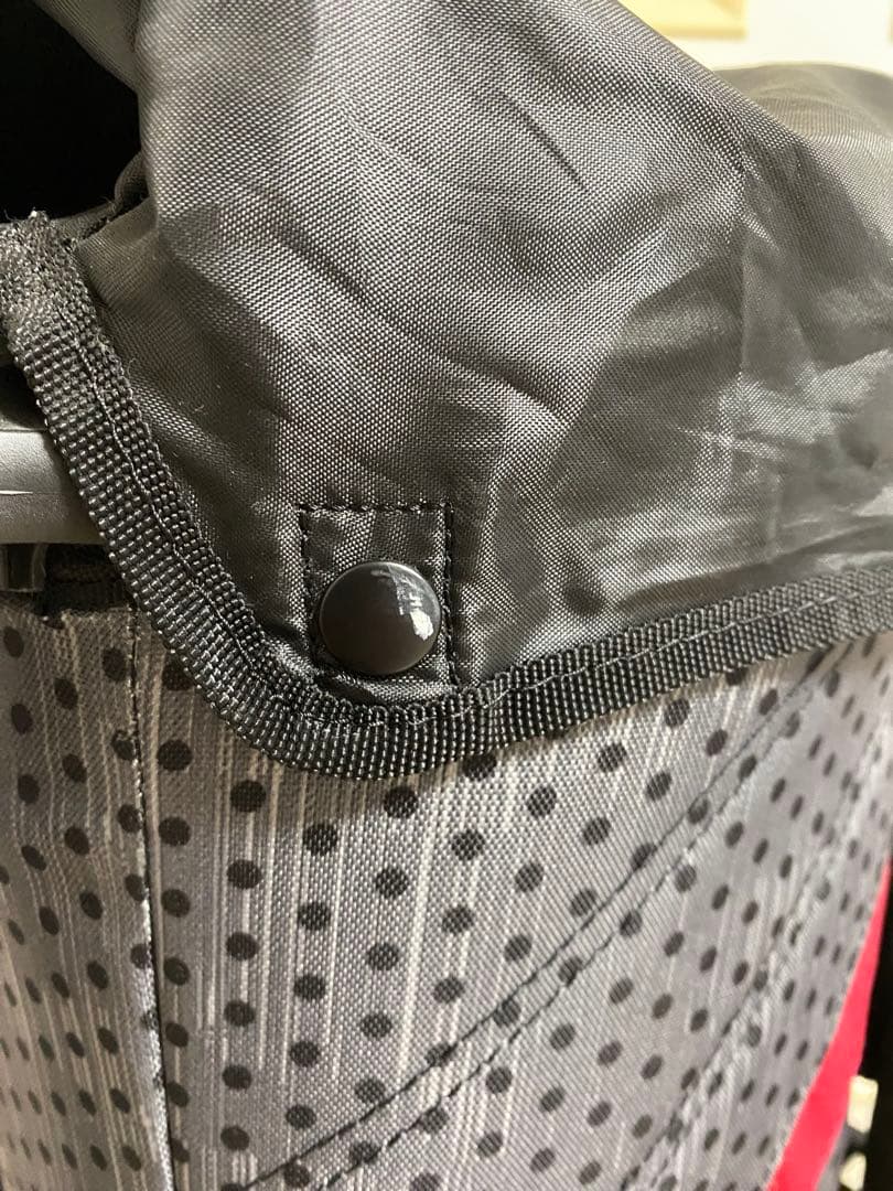 ゴルフ スタンドバッグ オジオ（OGIO）グレー　赤　８分割