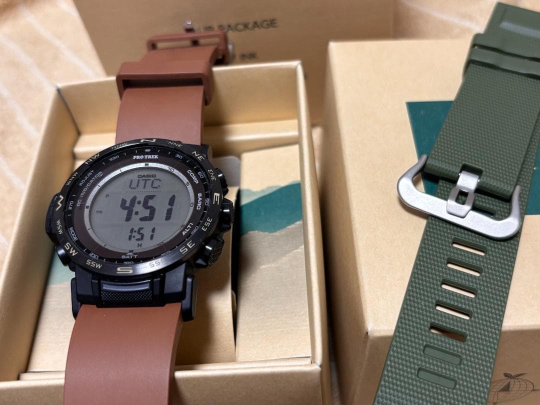 カシオ プロトレック Climber Line 電波 タフソーラー 腕時計