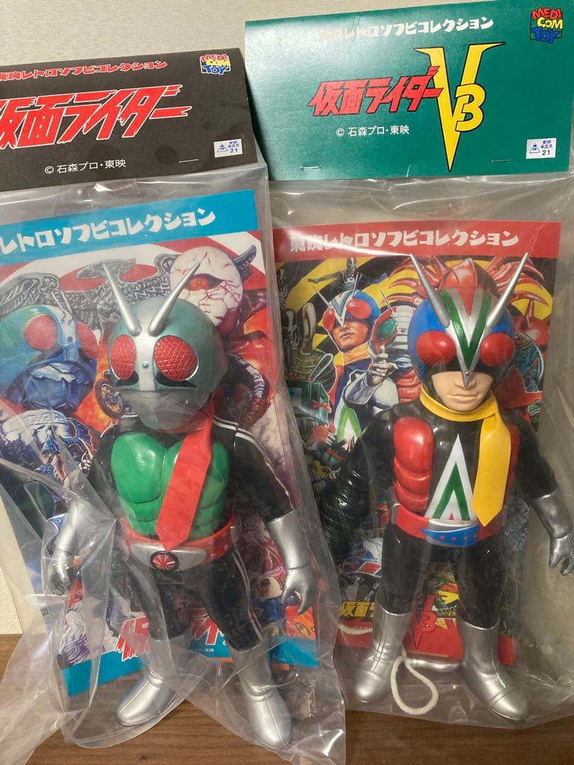 最終値下げ！　東映レトロコレクション　ソフビ　ライダーマン　仮面ライダー