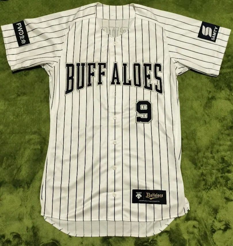 オリックス・バファローズ 野口智哉 オーセンティックユニフォーム 直筆サイン