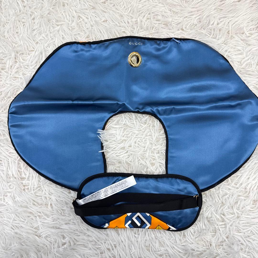 【箱付き】GUCCI とラベルセット　スリッパ S アイマスク　バッグ