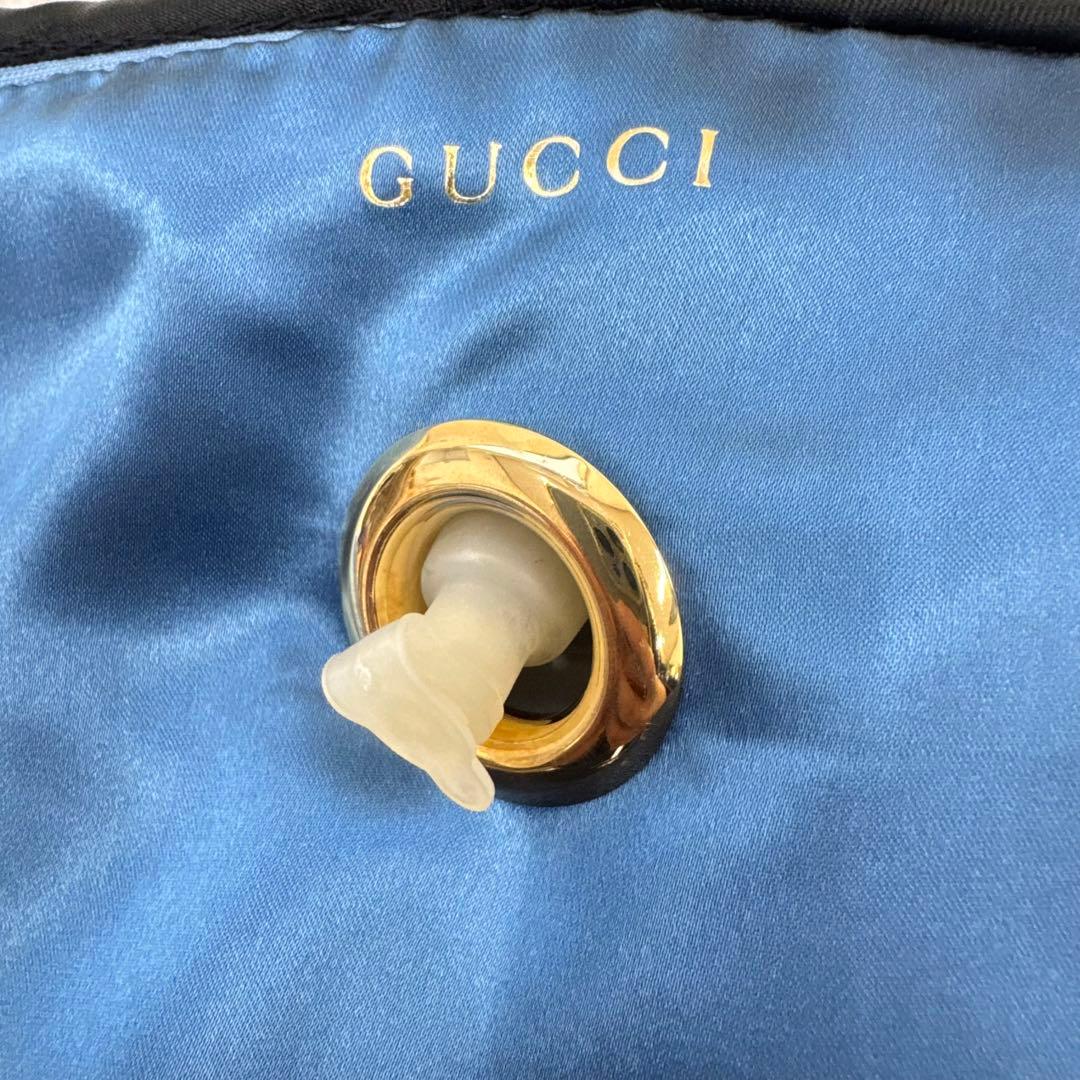 【箱付き】GUCCI とラベルセット　スリッパ S アイマスク　バッグ