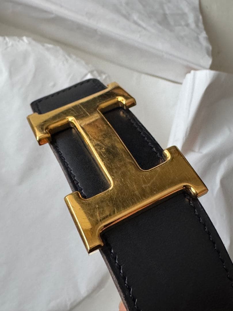 エルメス HERMES コンスタンス　Hバックル リバーシブル ベルト