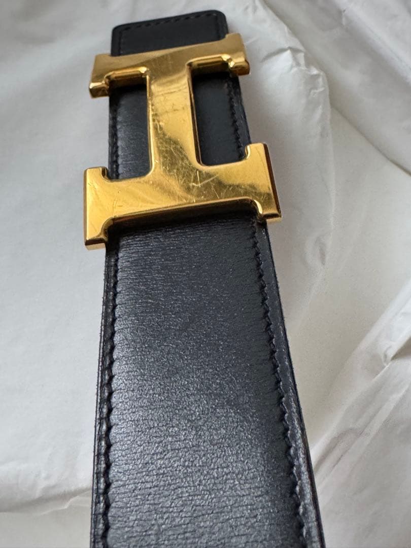 エルメス HERMES コンスタンス　Hバックル リバーシブル ベルト