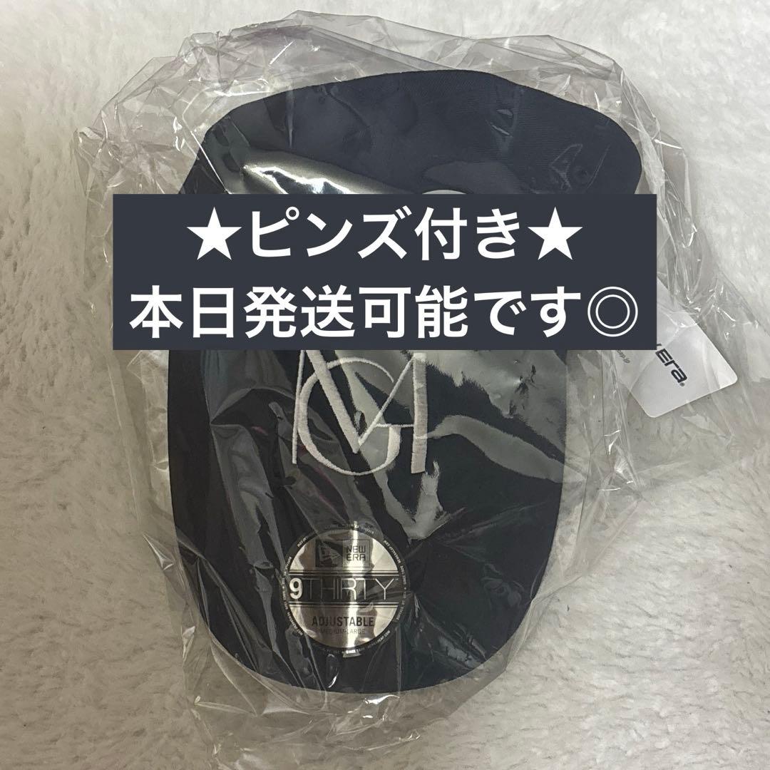 【ピンズ付き】Mrs. GREEN APPLE ×スニダン ネイビー キャップ①