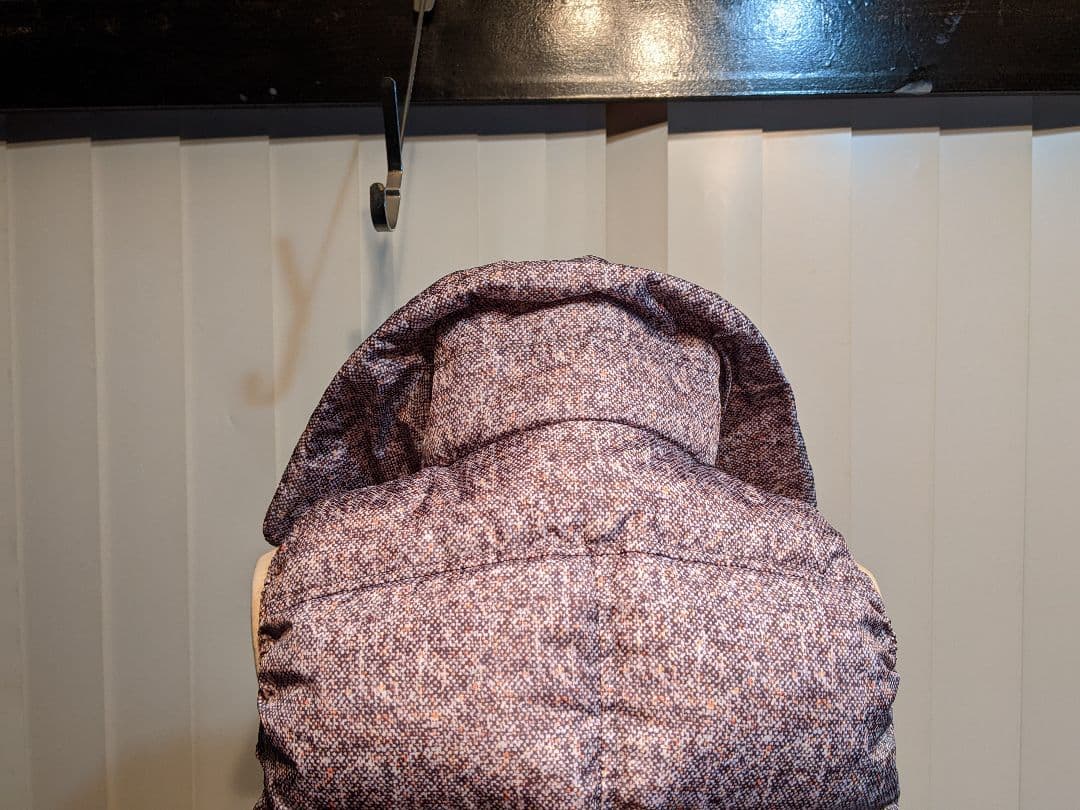 マリクレール　スポーツ　ダウン　ベスト　2way ファー　裏　フリース　　ゴルフ