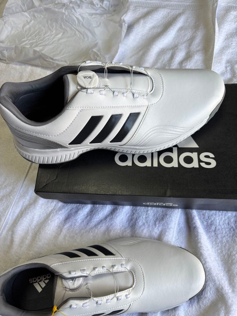 【大きいサイズ】未使用adidas アディダス　ゴルフシューズ 32センチ