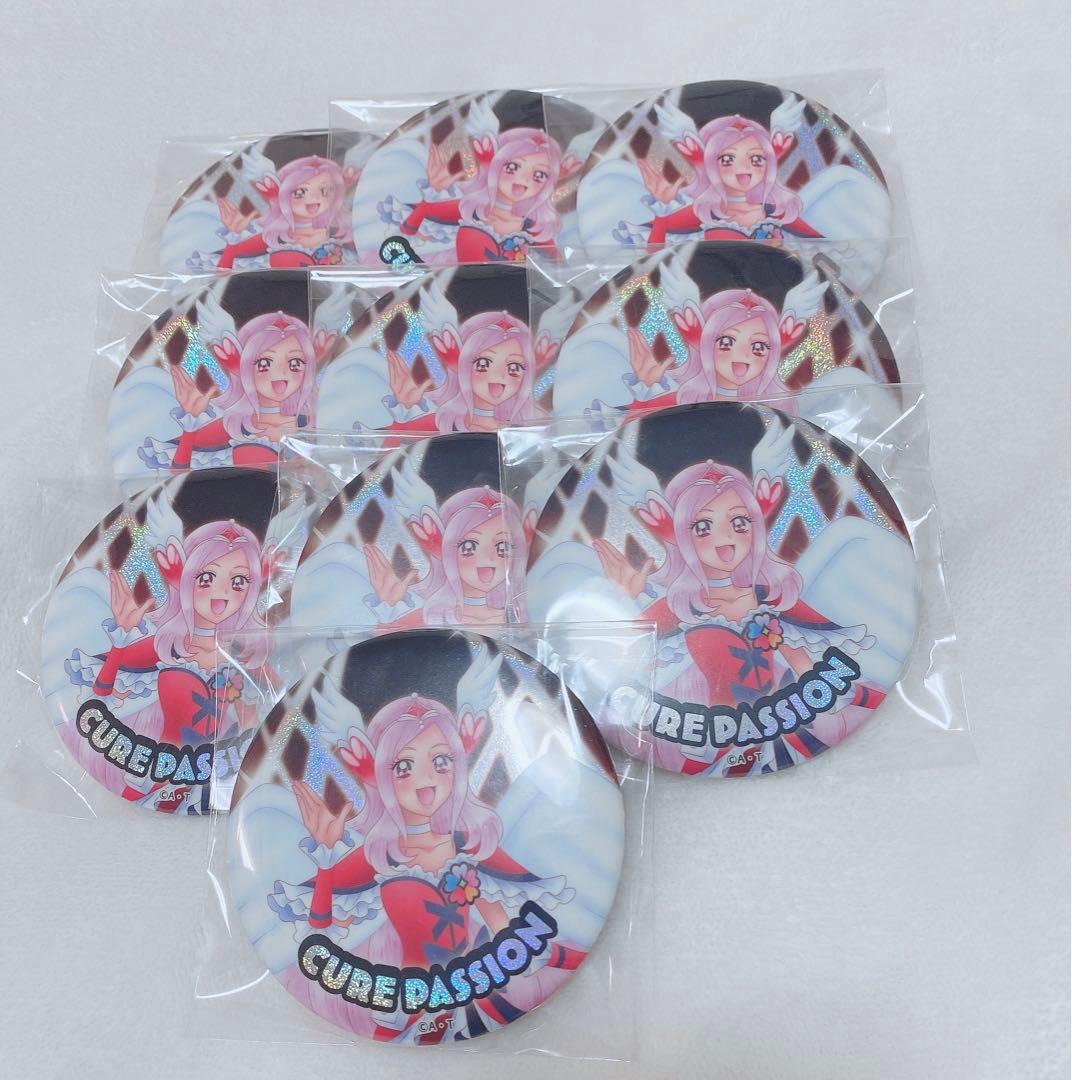 フレッシュプリキュア　キュアパッション　LIVE缶バッジ　10個セット