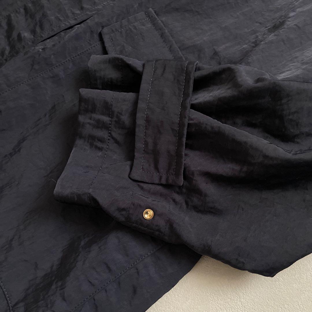 エストネーション　定価4万円　ナイロンタフタロングコート