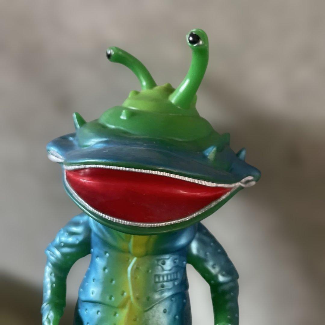 美品　怪獣郷　カネゴン　ソフビ　当時物　円谷プロ