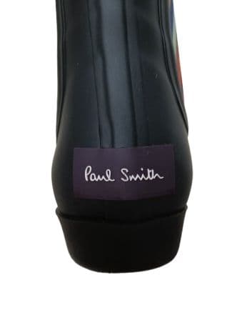 【極美品】Paul Smith ポールスミス エリーレインブーツ ブラック 6