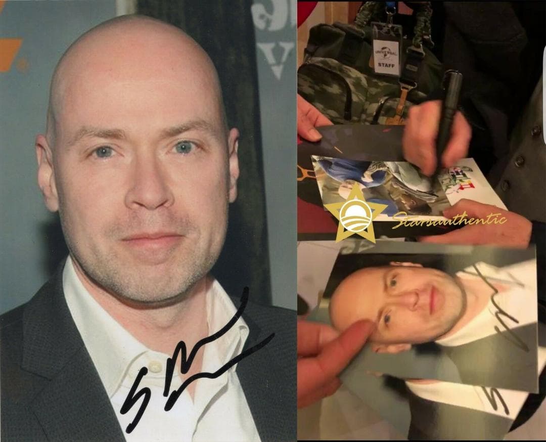 直筆サイン入り写真 スティーヴン・S・デナイト パシフィック・リム SA鑑定済