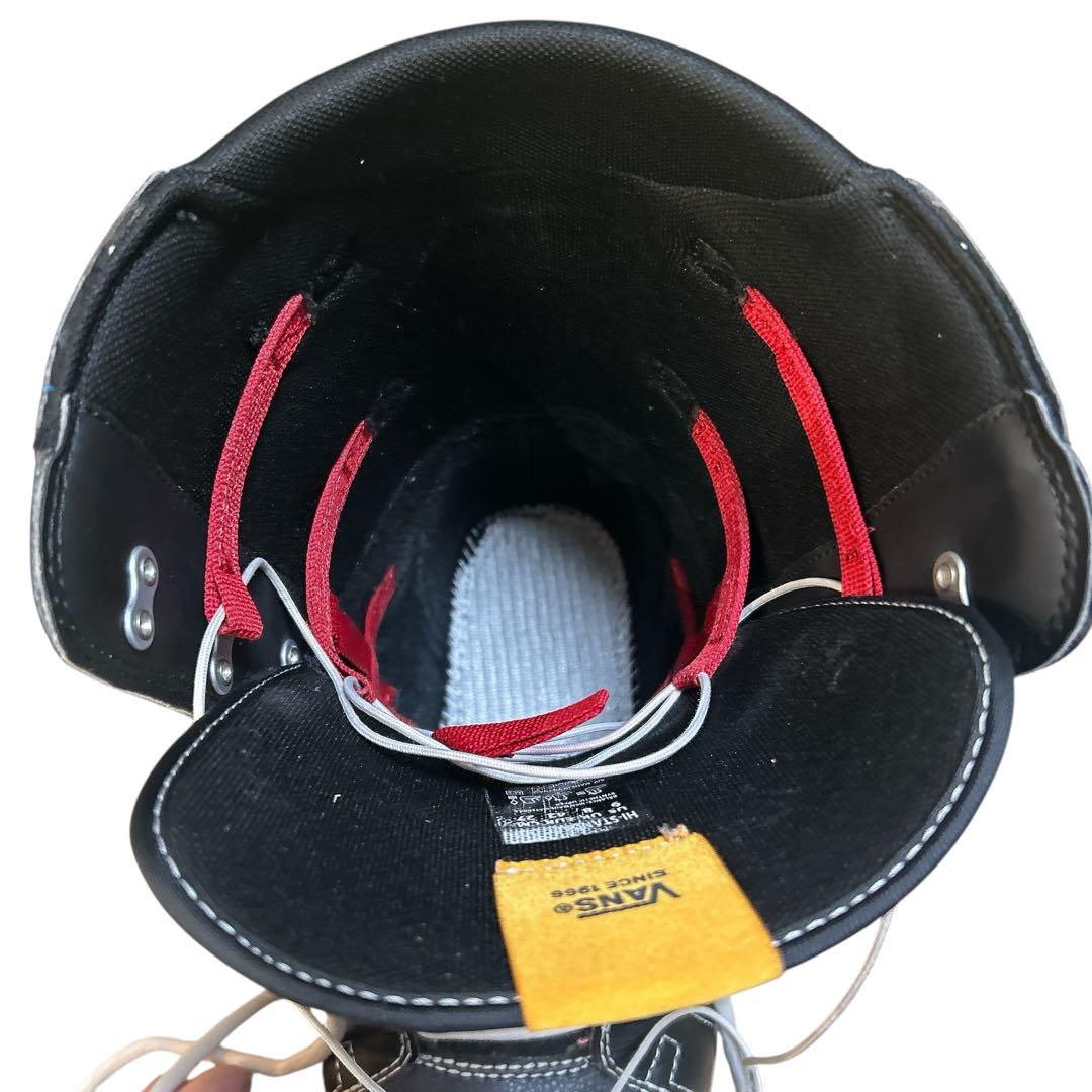 【希少品】スノーブーツVANS HI-STANDARD OG 迷彩　チェック柄