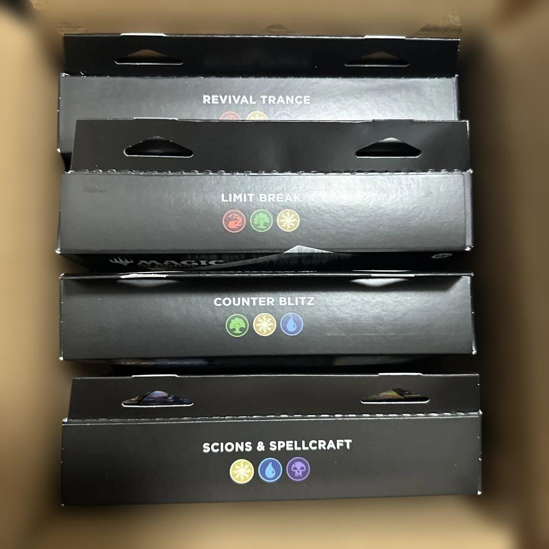 Y*i様 MTG FINAL FANTASY 統率者デッキ4種セット　英