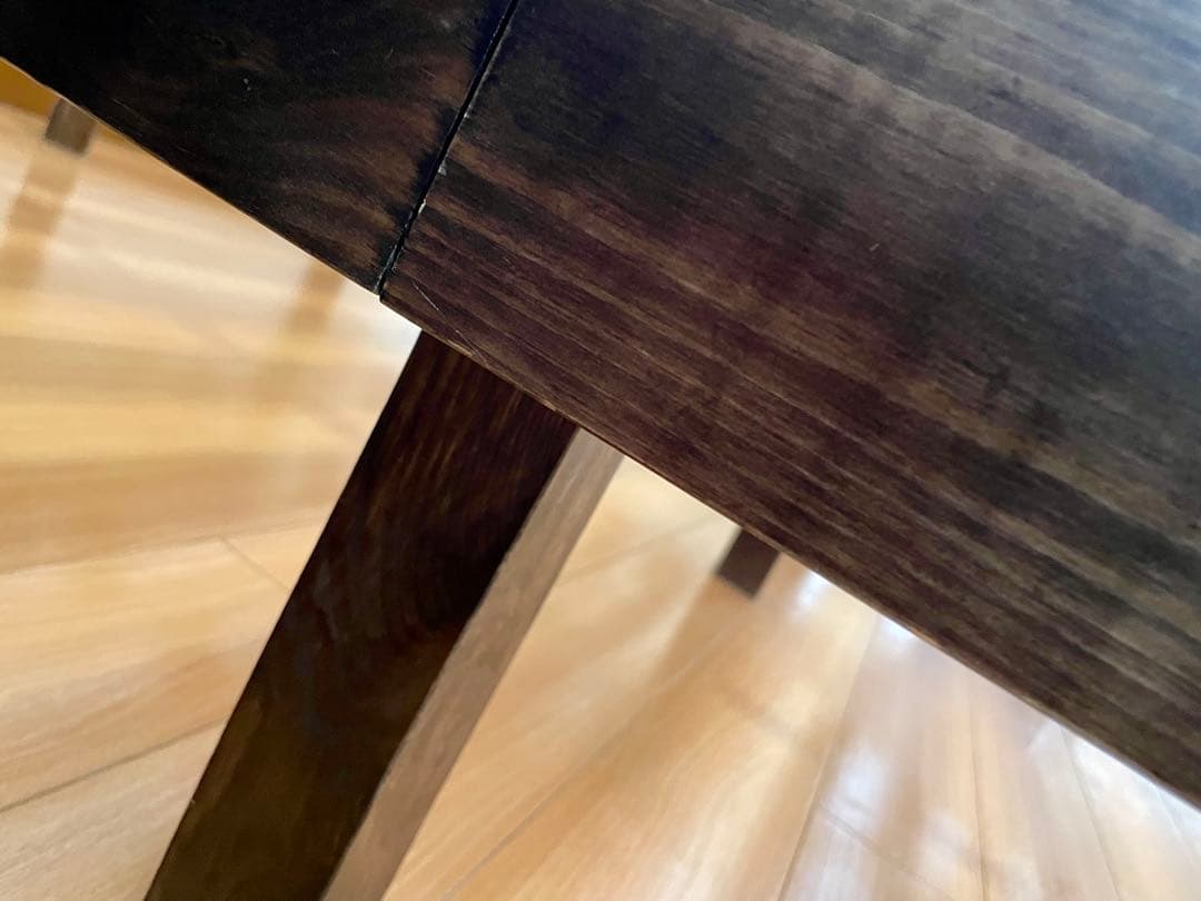 天然木　木製ダブルベッドフレーム