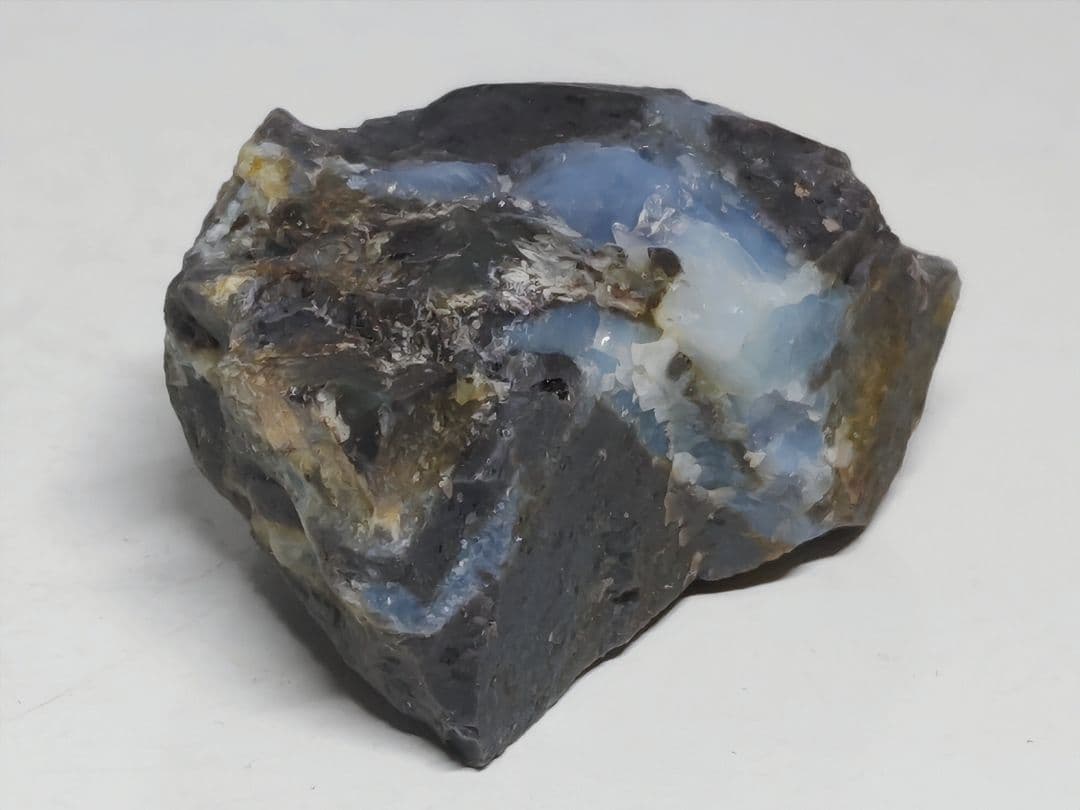 オパール 52g 蛋白石 原石 鑑賞石 自然石 誕生石 鉱物 鉱石 宝石 水石