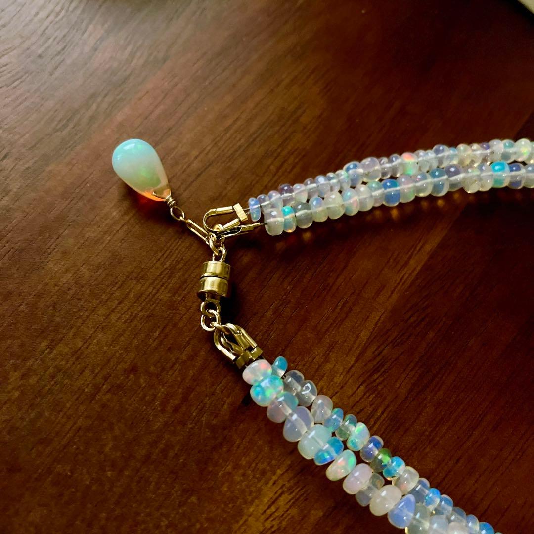 桃色の雲◆ドラゴンスケールカービング✧淡水パールネックレストップ