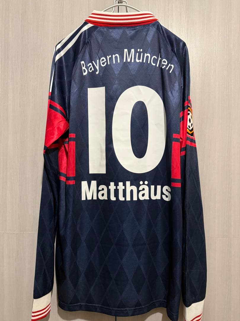 東*m様 バイエルン 97年 ビンテージ ユニフォーム 長袖 ホーム L マテウ