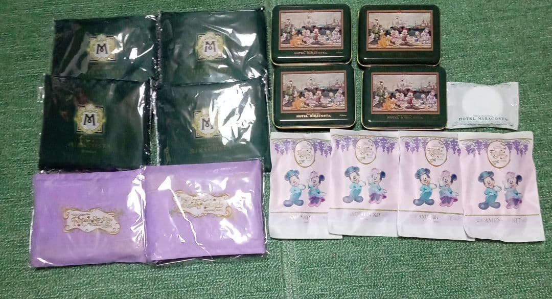 【送料込】ディズニー　ミラコスタ　バケパ　FSホテル ダッフィ　グッズセット