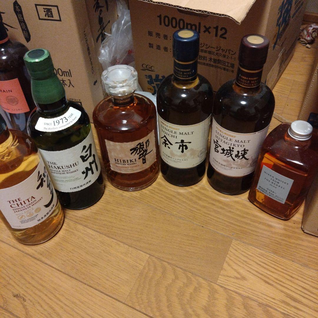 サントリー 白州 知多 響 BC ニッカ 余市 宮城峡 フロムザバレル