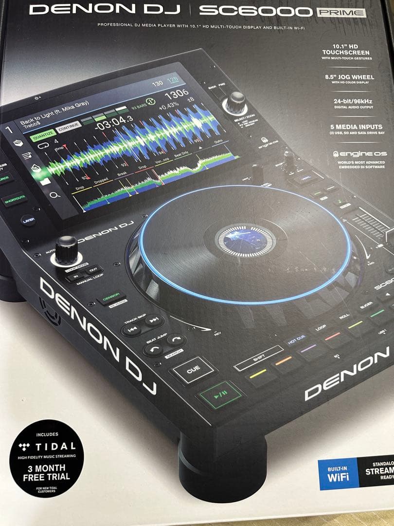 DENON DJ SC-6000 PRIME｜カバー付 CDJ