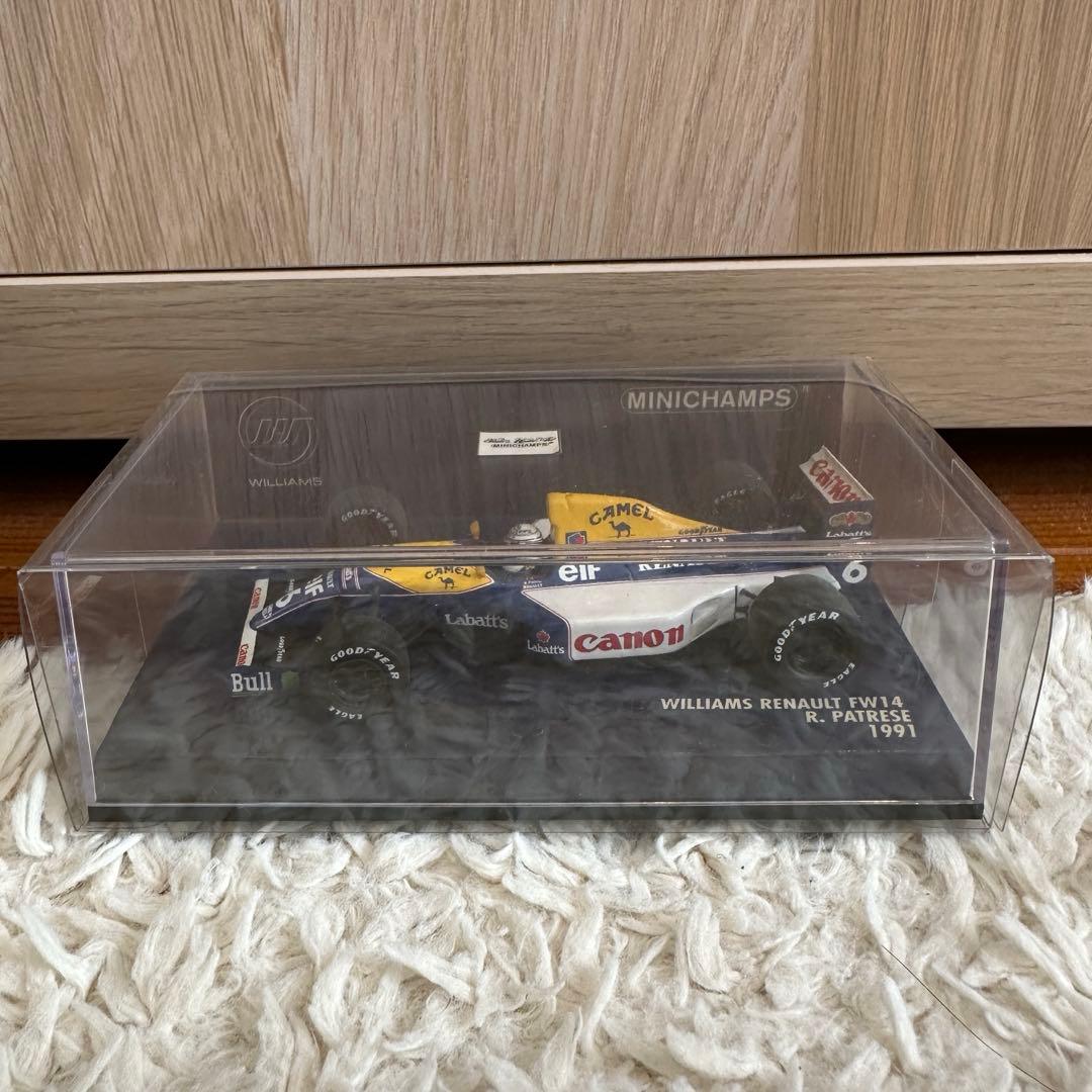 1/43 MINICHAMPS ウィリアムズ FW14 パトレーゼ 1991