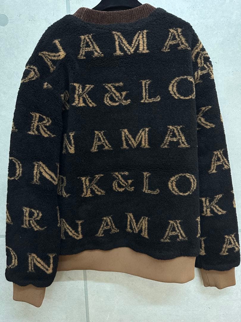 MARK & LONA ロゴ入りトレーナー　マークアンドロナ　ゴルフウェア