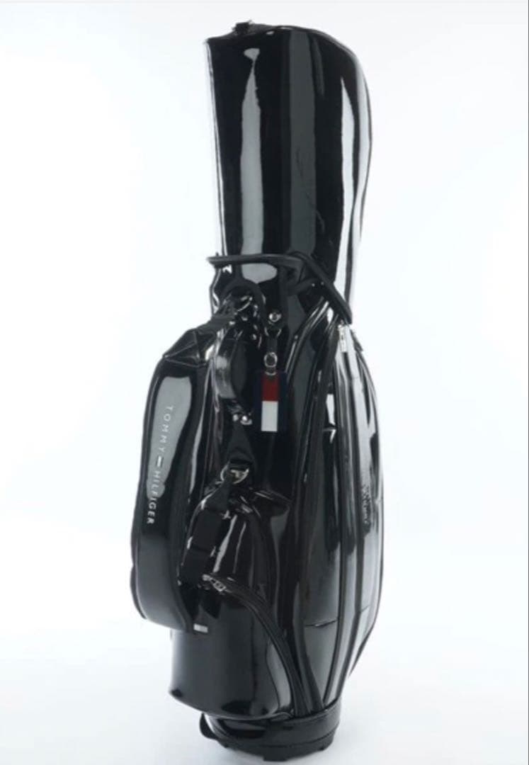 トミーヒルフィガー エナメル　キャディバッグ　未使用品