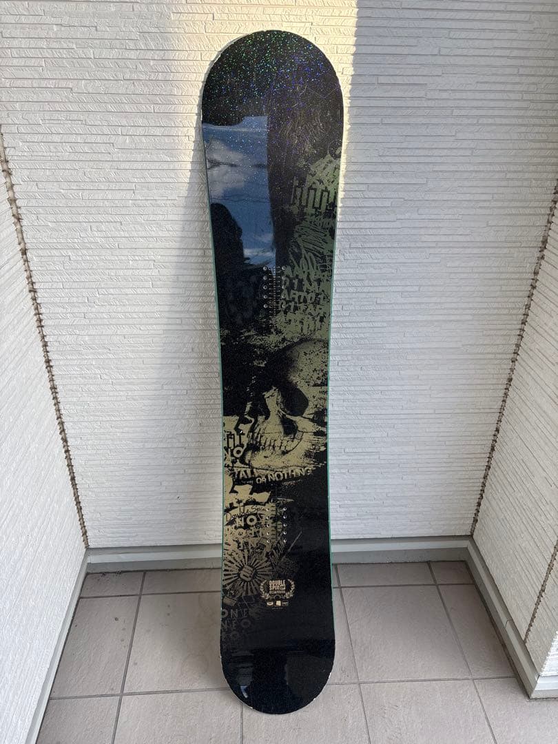 011artistic double spin 153 グラトリ　スノボ