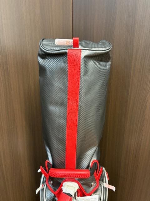 ジョジョ JJC062BR 9インチ キャディバッグ ブラック/ロッソ 新品