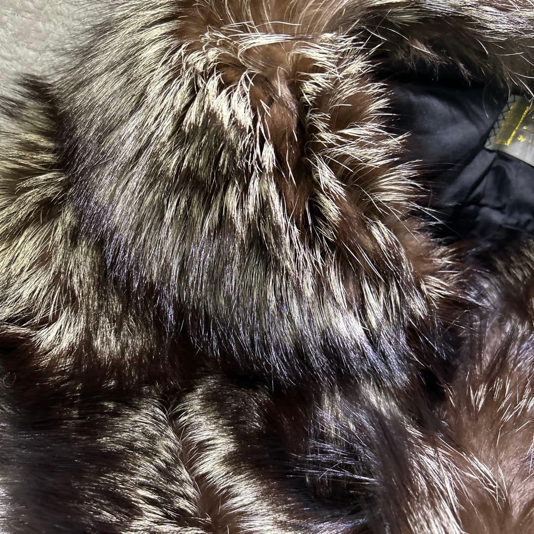 極美品　SAGA FOX  サガフォックスロイヤル　ファー　マフラー