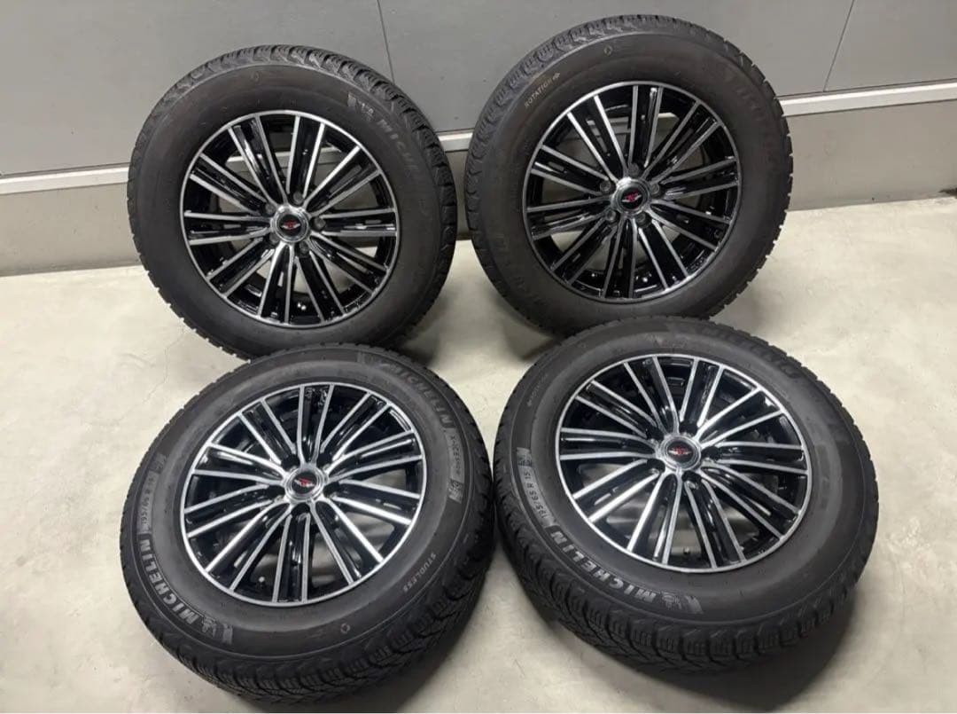 みっちゃん③195/65R15 スタッドレス　pcd100 ミシュラン