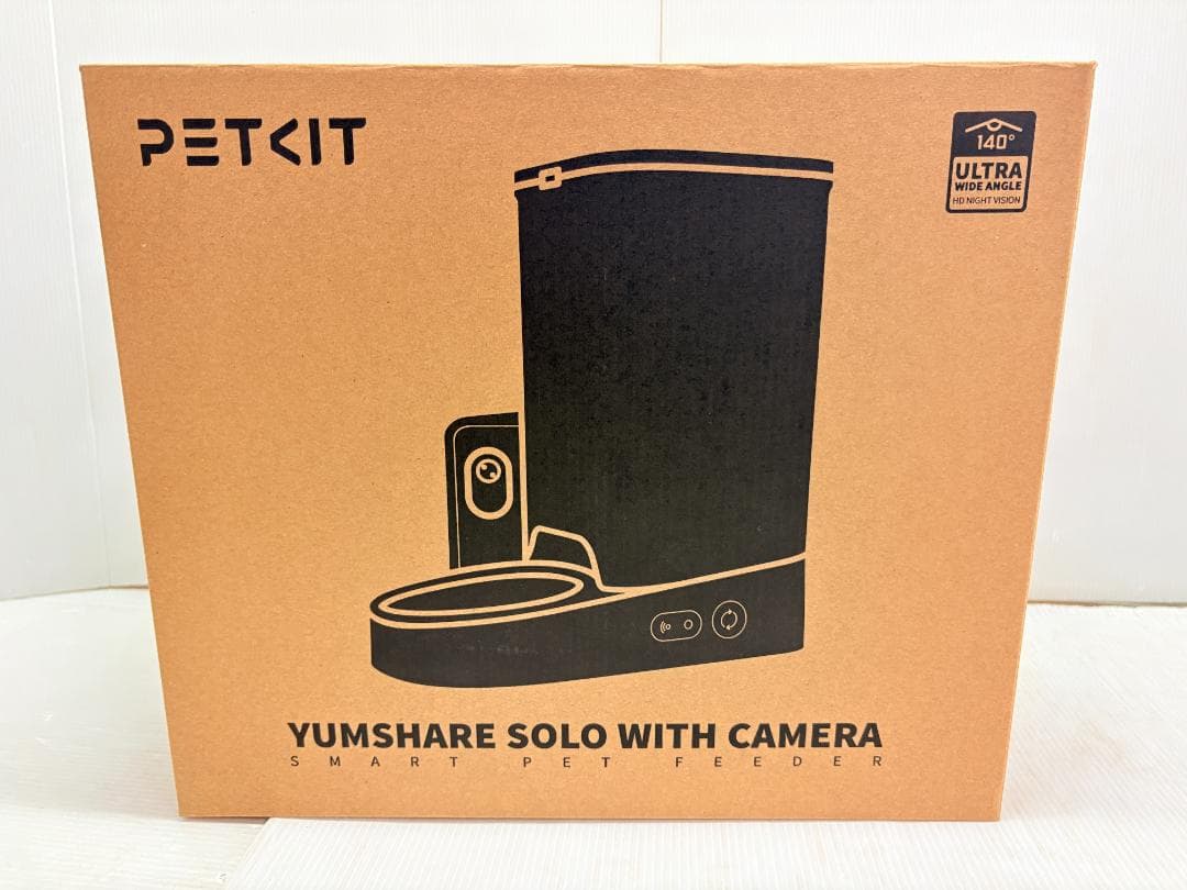 未使用 PETKIT スマートペットフィーダー P571 自動給餌器 カメラ型