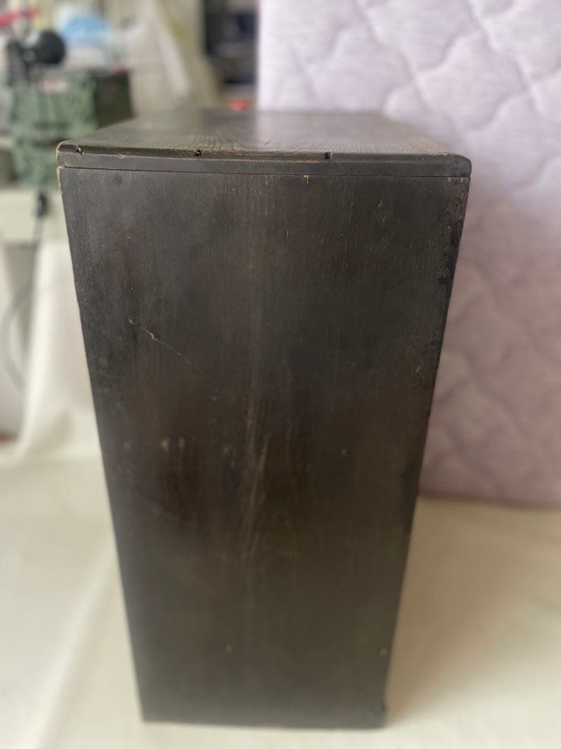 小型収納箪笥 小引き出し付き 小物収納 飾り棚 小ぶり箪笥 食器棚 本棚 昭和