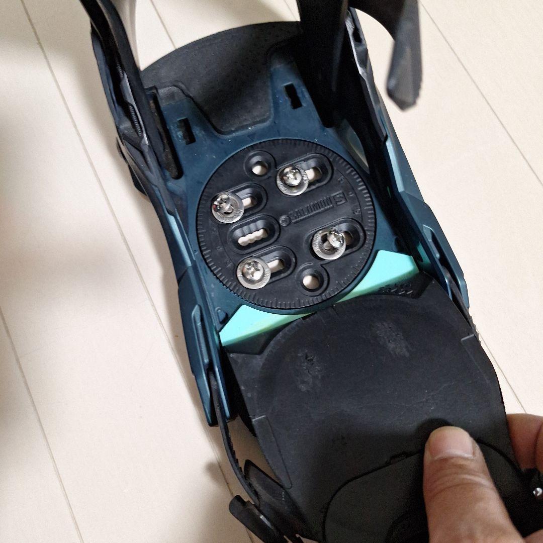 スノーボードセットK2ワールドワイド　　サロモンミラージュSサイズビンディング