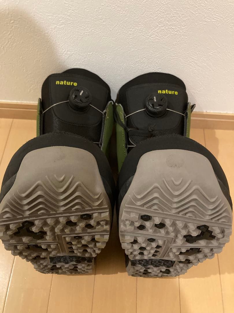 美品28.5cm ARBN エアボーン スノーボードブーツ オリーブ×ブラック