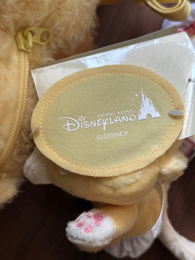 香港ディズニーランド限定 クッキーアン おすわりカチューシャなど3点セット