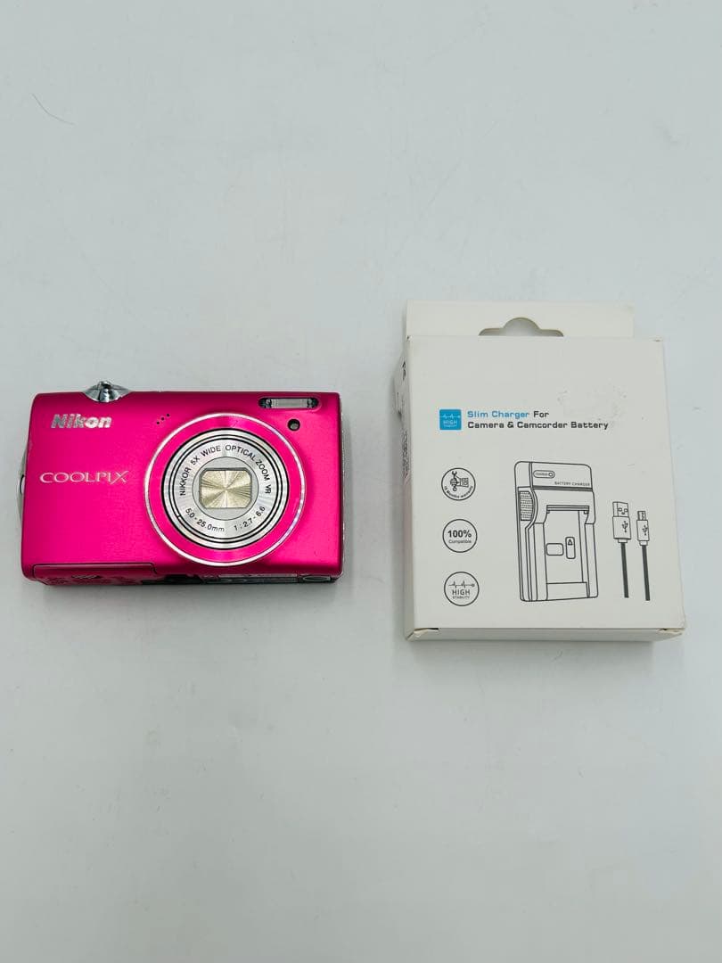 Nikon COOLPIX ピンク コンパクトデジタルカメラ S5100