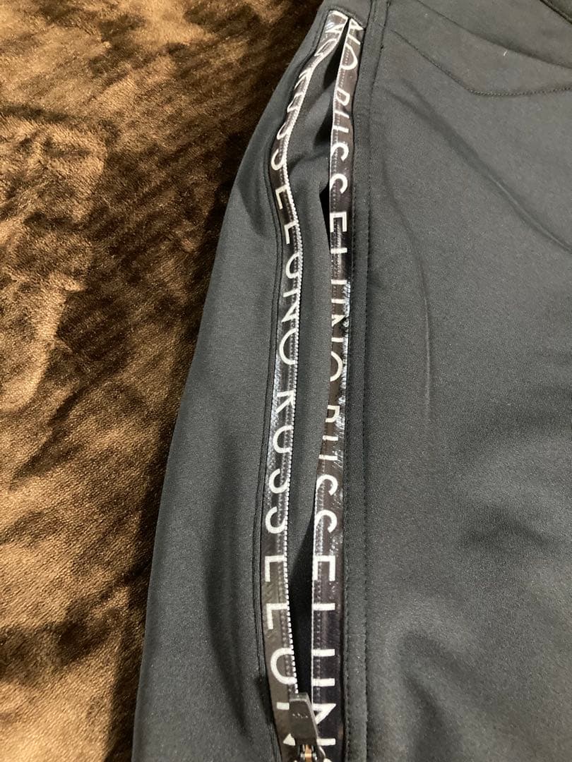 ☆極美品☆ ラッセルノ 裏起毛 防寒ストレッチパンツ サイズ5 ブラック