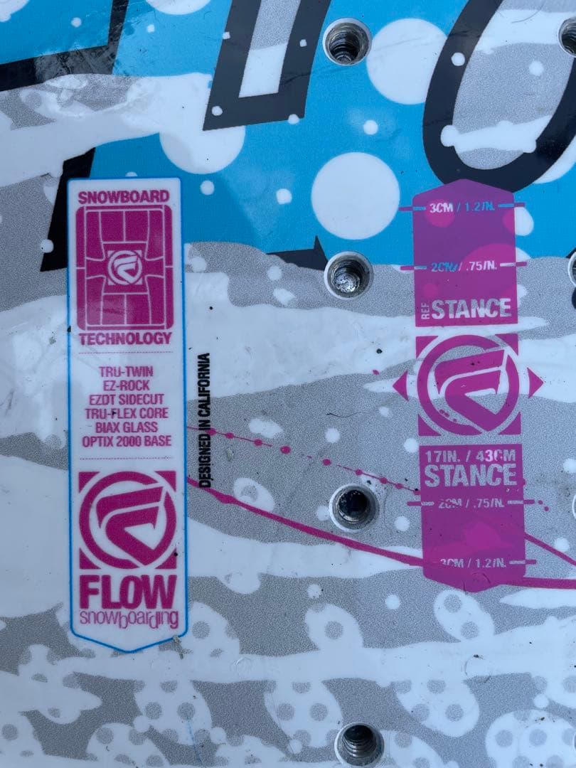 FLOW BLISSスノーボード　140