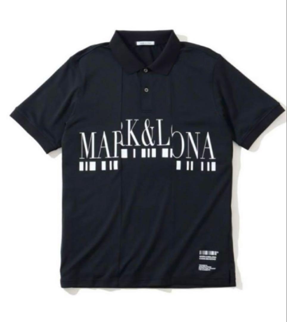 マークアンドロナ 【 MARK & LONA 】ポロシャツ Black
