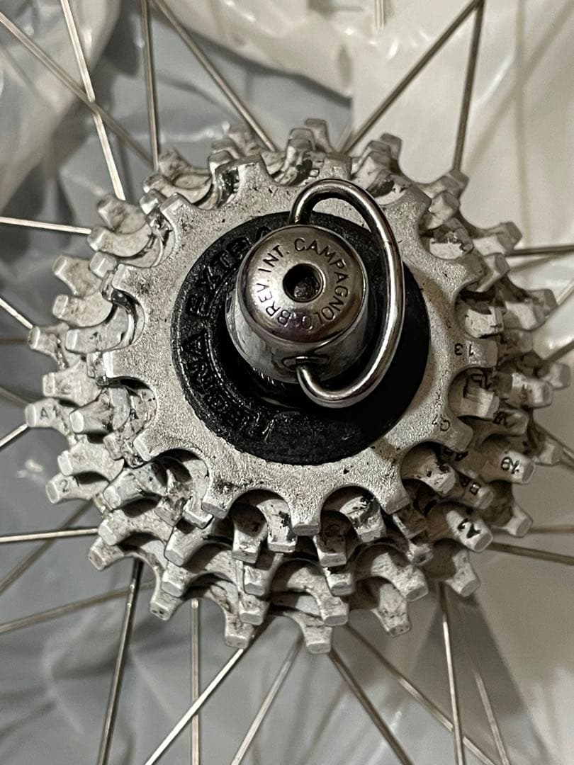 ビンテージMavic GP4M カンパニョーロCレコードハブ36H完組チューブラ