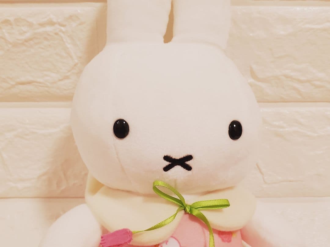 【新品】フラワーナインチェ　ぬいぐるみ　ハウステンボス限定ミッフィー