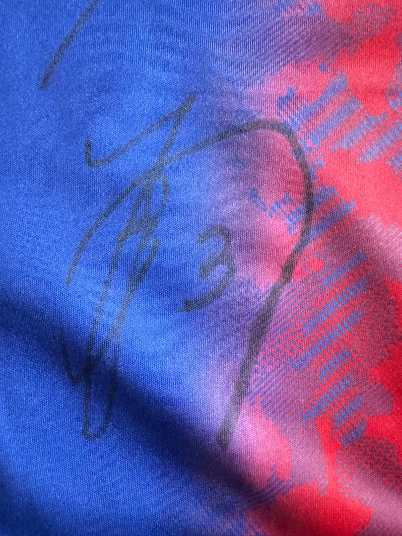 【未使用】FC東京 2024 直筆サイン入り　レプリカ　ユニフォーム