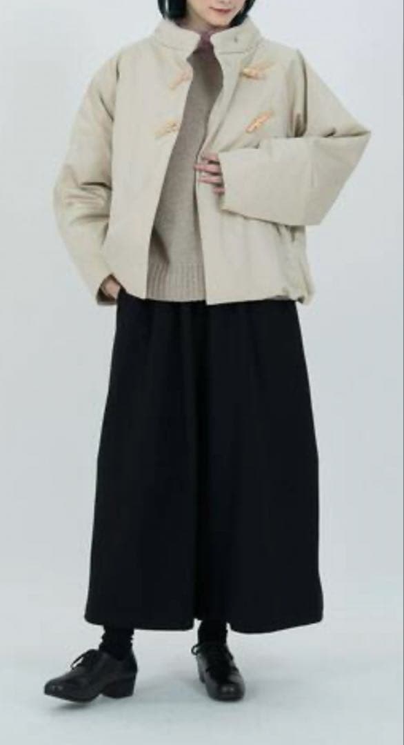 未使用 ロワズィール LOISIR ダブルクロスボトルシルエットパンツ