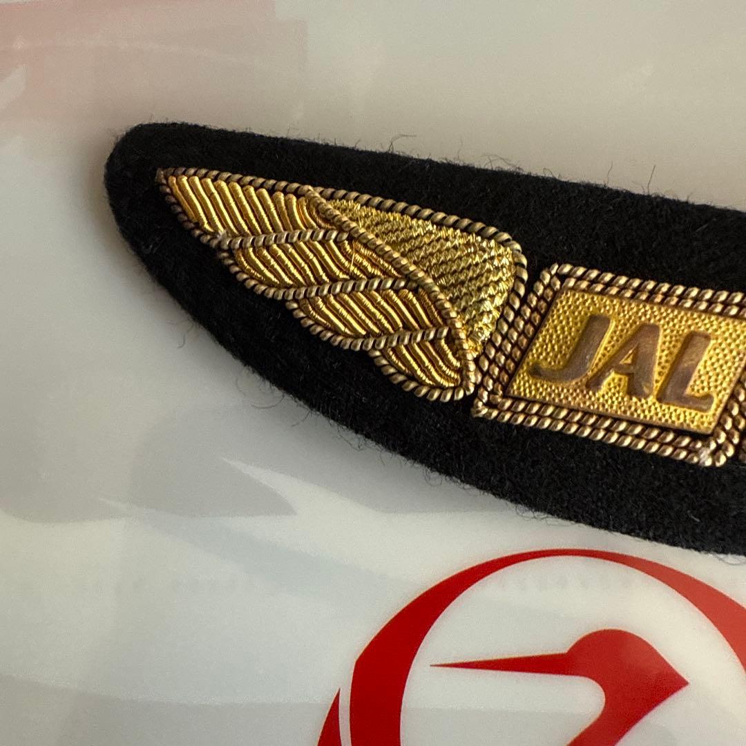 ♦️超美品 企業正規支給品◾️JAL／パイロット ウイングバッジ ＆ 肩章 機長用